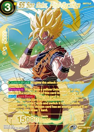 SS Son Goku, Final Sacrifice (SPR) (BT17-093) [Ultimate Squad] | Total Play