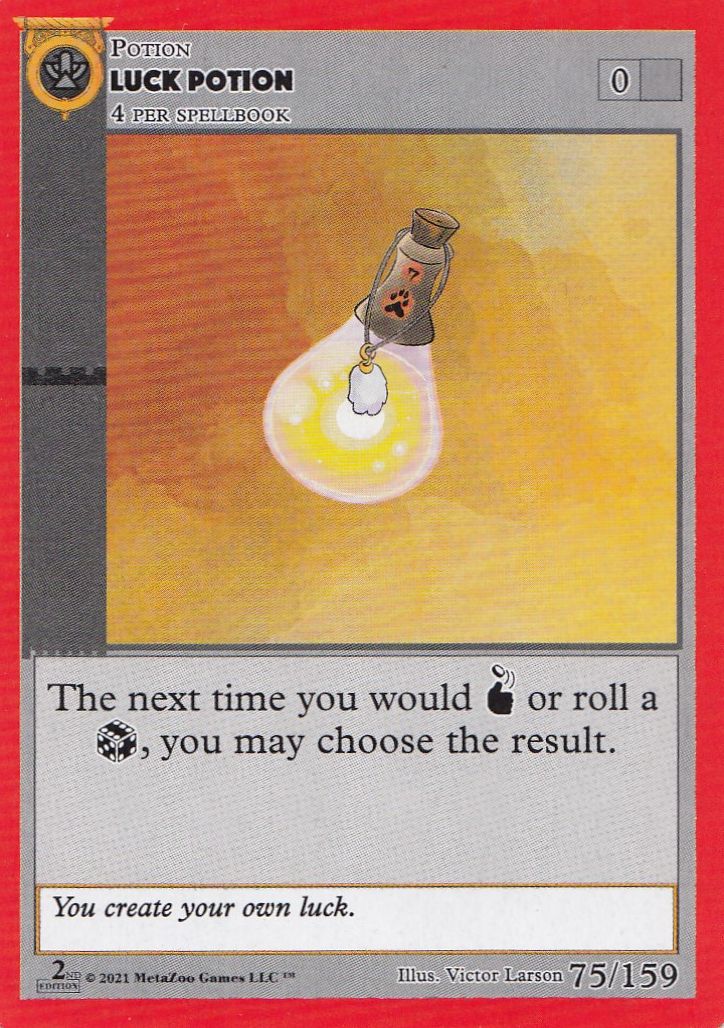 Luck Potion [Cryptid Nation: Second Edition] | Total Play