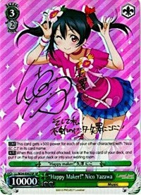 "Happy Maker!" Nico Yazawa (LL/W34-E002SP SP) [Love Live! Vol. 2] | Total Play