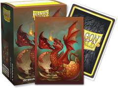 Dragon Shield: Standard 100ct Brushed Art Sleeves - Sparky | Total Play