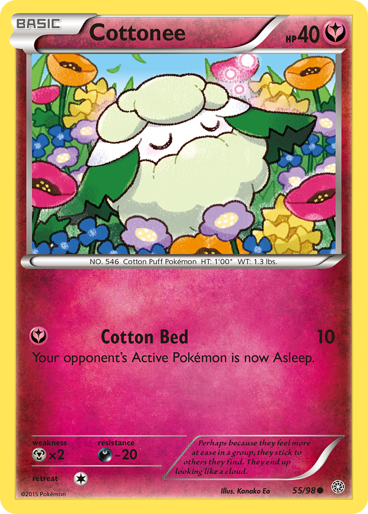 Cottonee (55/98) [XY: Ancient Origins] | Total Play