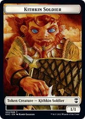 Kithkin Soldier // Pegasus Double-Sided Token [Kaldheim Commander Tokens] | Total Play