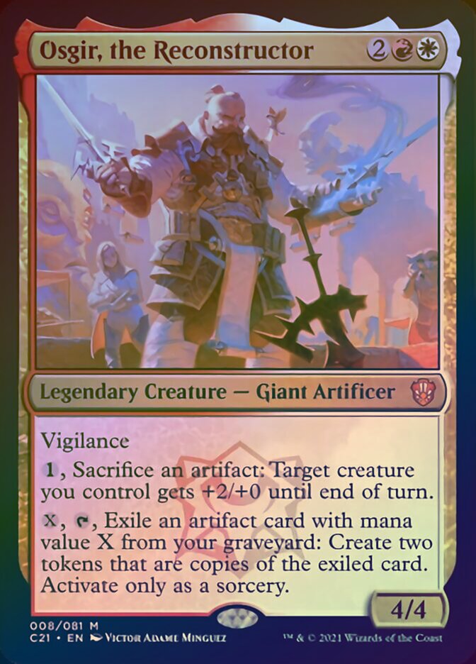 Osgir, the Reconstructor (Display Commander) [Commander 2021] | Total Play