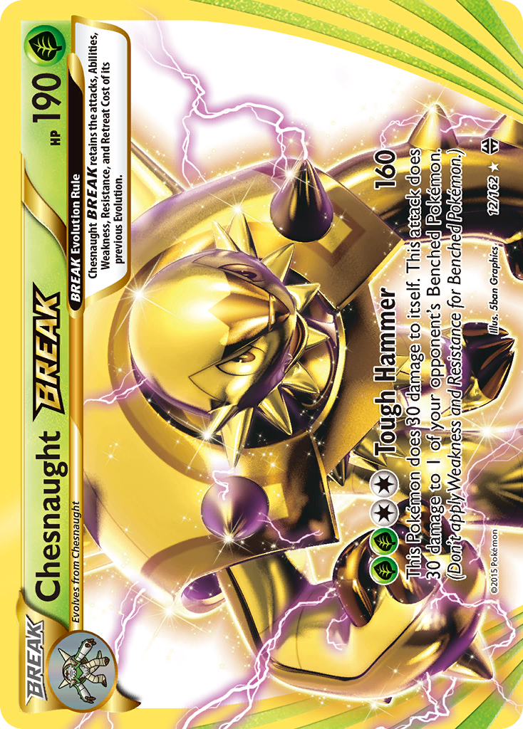 Chesnaught BREAK (12/162) [XY: BREAKthrough] | Total Play