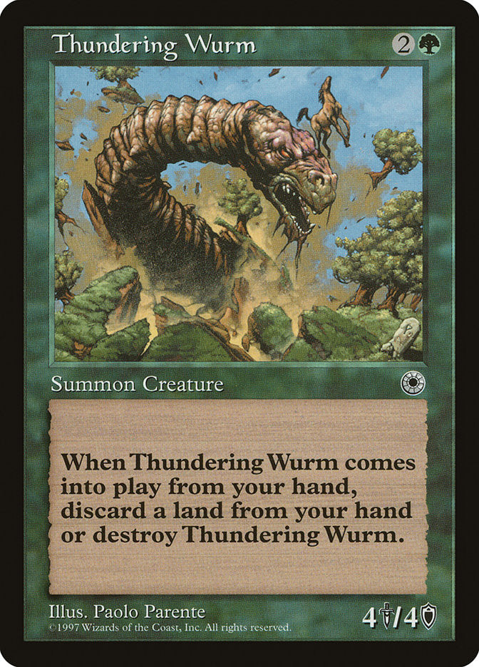 Thundering Wurm [Portal] | Total Play