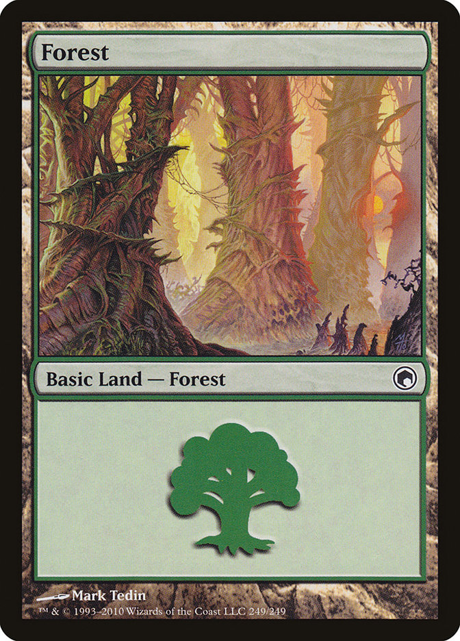 Forest (249) [Scars of Mirrodin] | Total Play