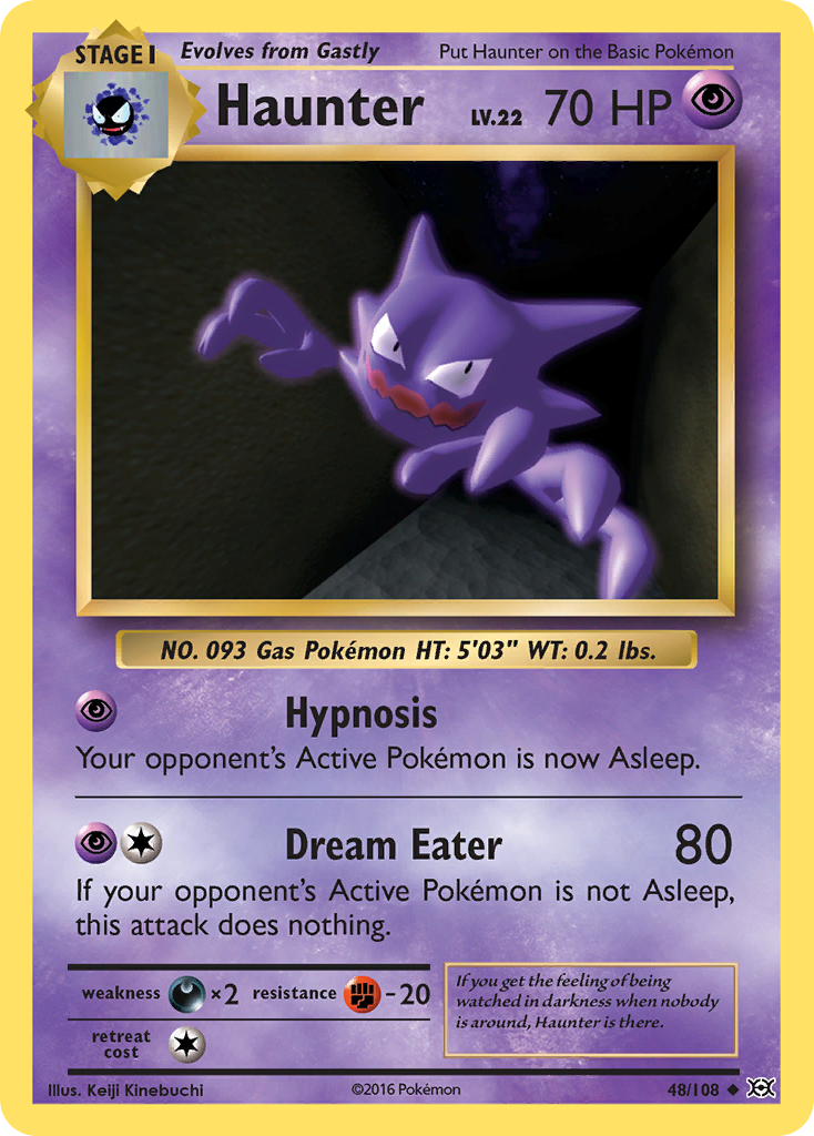 Haunter (48/108) [XY: Evolutions] | Total Play