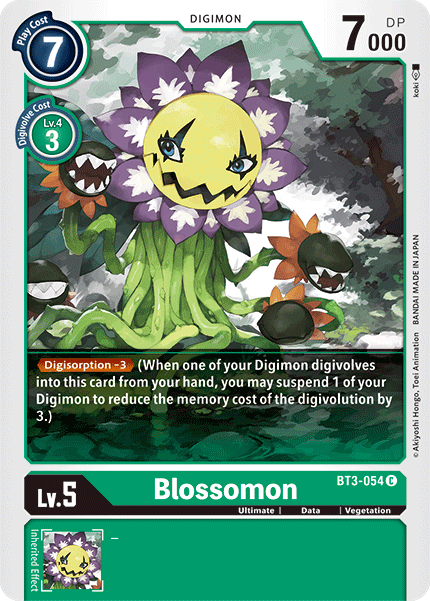 Blossomon [BT3-054] [Release Special Booster Ver.1.5] | Total Play