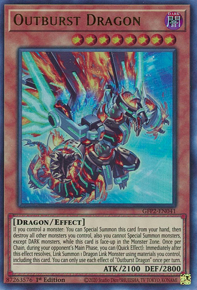 Outburst Dragon [GFP2-EN041] Ultra Rare | Total Play