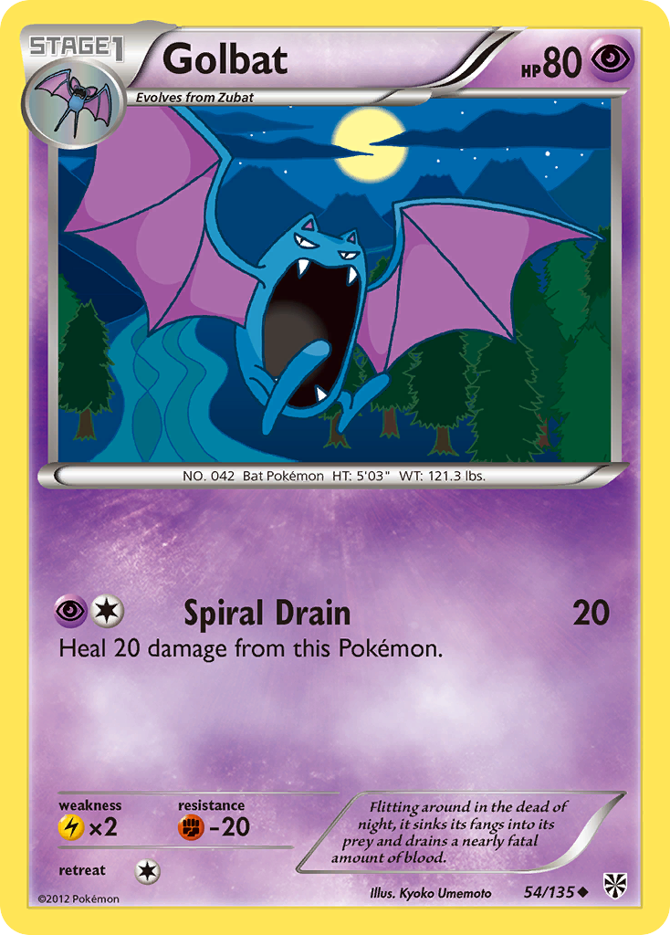 Golbat (54/135) [Black & White: Plasma Storm] | Total Play