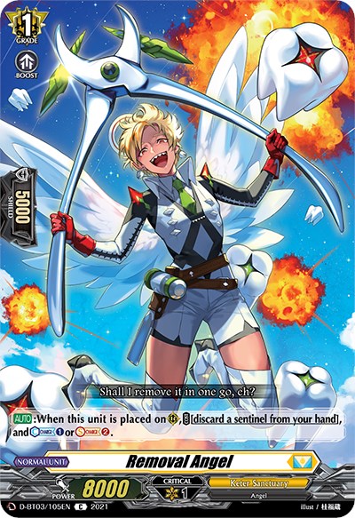Removal Angel (D-BT03/105EN) [Advance of Intertwined Stars] | Total Play