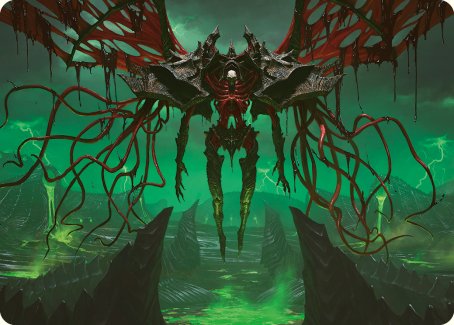 Archfiend of the Dross Art Card [Phyrexia: All Will Be One Art Series] | Total Play