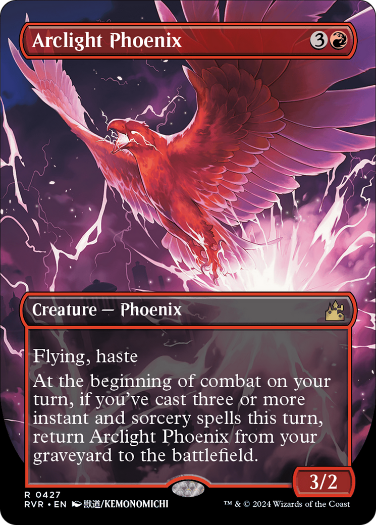 Arclight Phoenix (Anime Borderless) [Ravnica Remastered] | Total Play