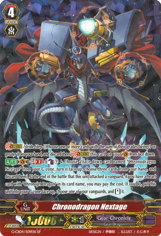 Chronodragon Nextage (G-CB04/S09EN) [Gear of Fate] | Total Play