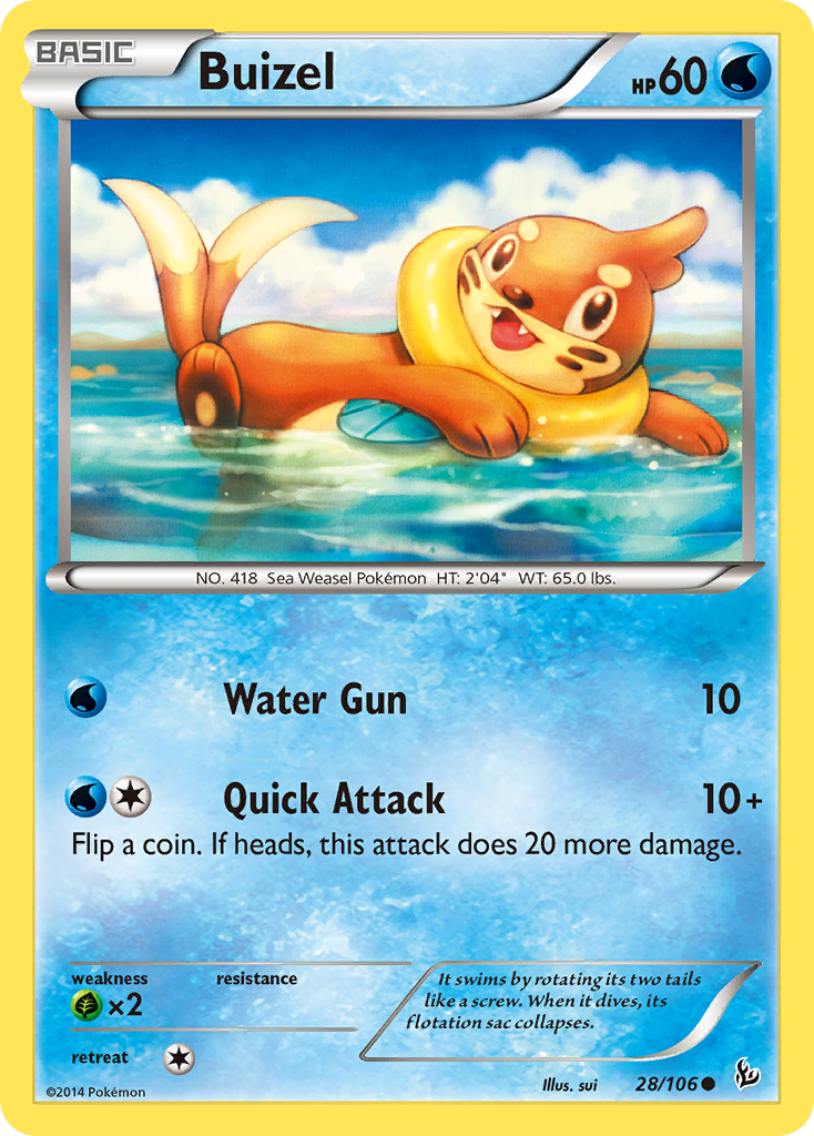 Buizel (28/106) [XY: Flashfire] | Total Play