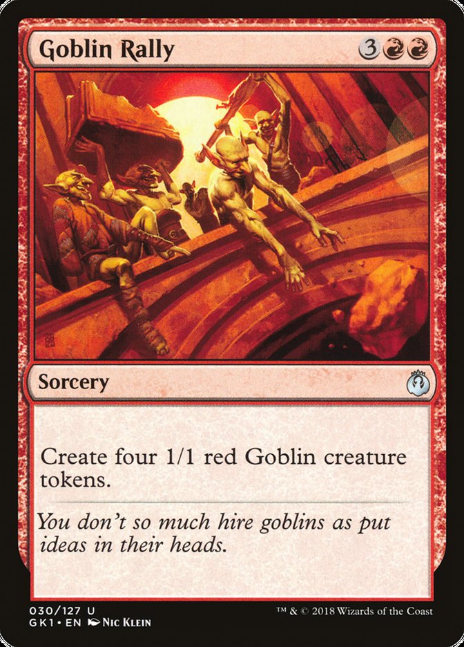 Goblin Rally [Guilds of Ravnica Guild Kit] | Total Play