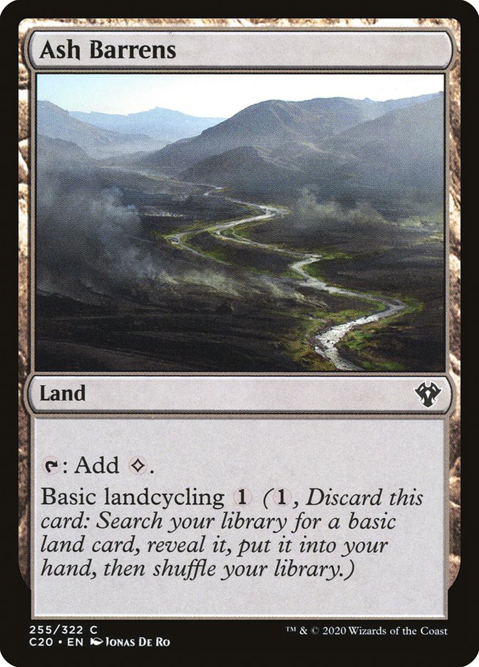 Ash Barrens [Commander 2020] | Total Play