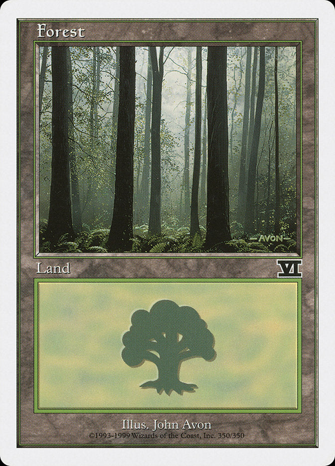 Forest (350) [Classic Sixth Edition] | Total Play