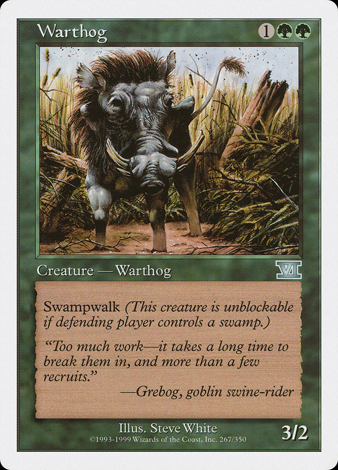 Warthog [Classic Sixth Edition] | Total Play