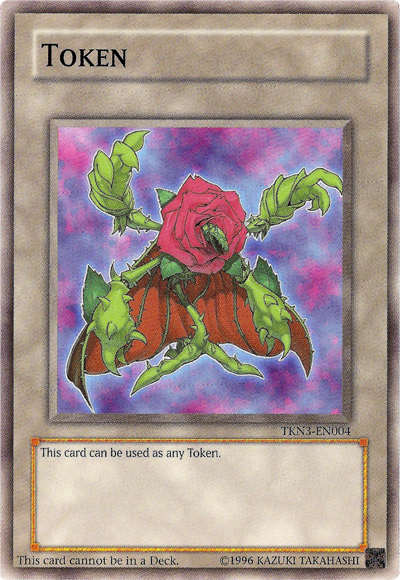 Regenerating Rose Token [TKN3-EN004] Common | Total Play