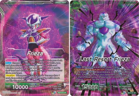 Frieza // Last Resort Frieza (Starter Deck Exclusive) (SD13-01) [Rise of the Unison Warrior] | Total Play