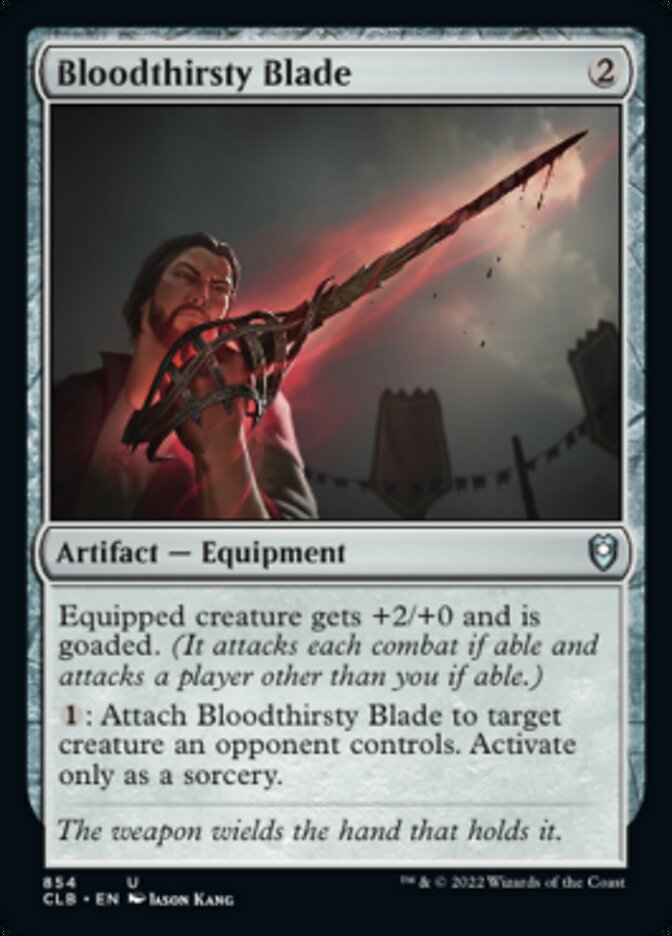 Bloodthirsty Blade [Commander Legends: Battle for Baldur's Gate] | Total Play