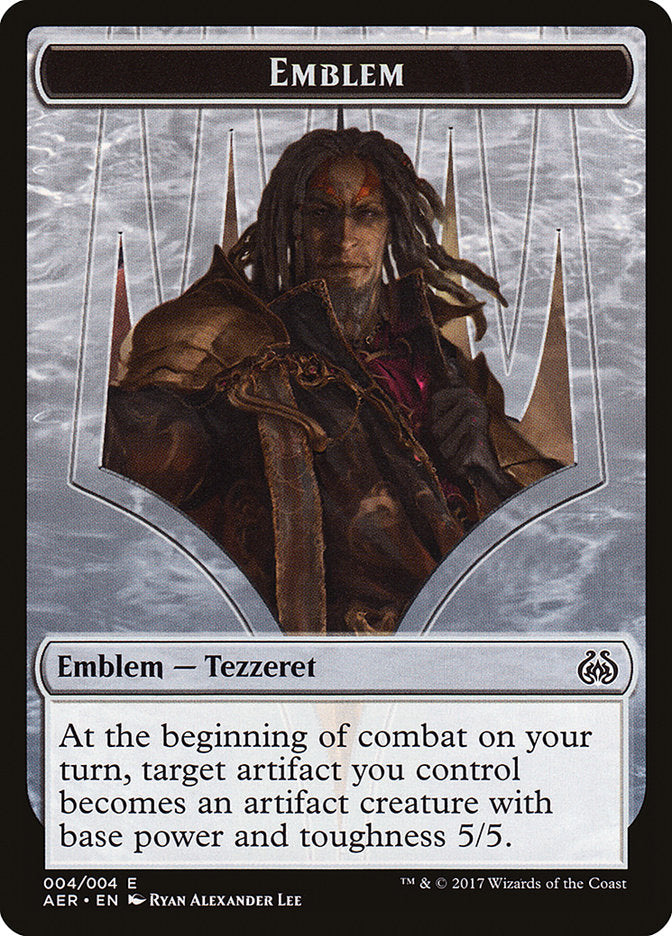 Tezzeret the Schemer Emblem [Aether Revolt Tokens] | Total Play