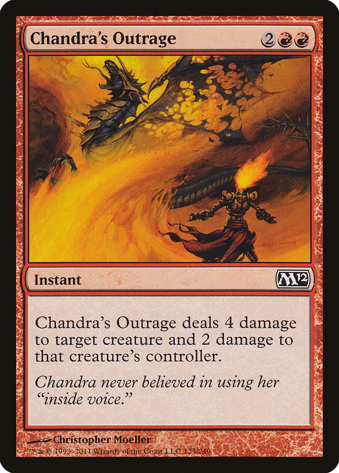 Chandra's Outrage [Magic 2012] | Total Play