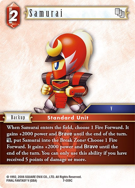 Samurai [Opus VII] | Total Play