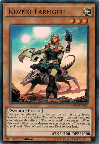 Kozmo Farmgirl [CORE-EN082] Ultra Rare | Total Play