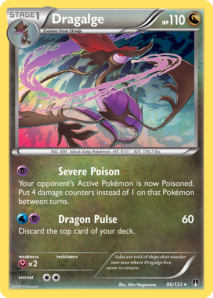 Dragalge (86/122) [XY: BREAKpoint] | Total Play