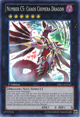 Number C5: Chaos Chimera Dragon [DRLG-EN043] Super Rare | Total Play