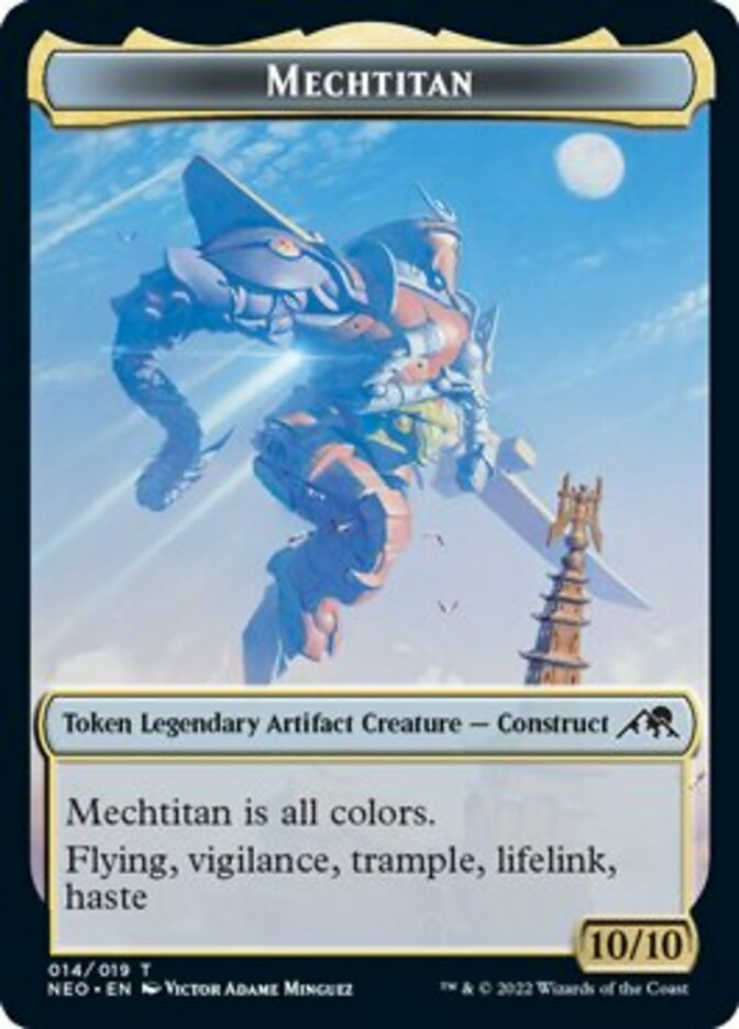 Mechtitan Token [Kamigawa: Neon Dynasty Tokens] | Total Play