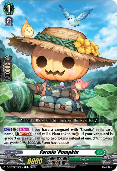 Farmin' Pumpkin (D-BT09/053EN) [Dragontree Invasion] | Total Play