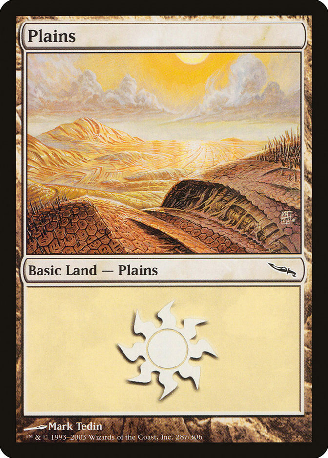 Plains (287) [Mirrodin] | Total Play