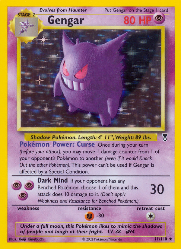 Gengar (11/110) [Legendary Collection] | Total Play