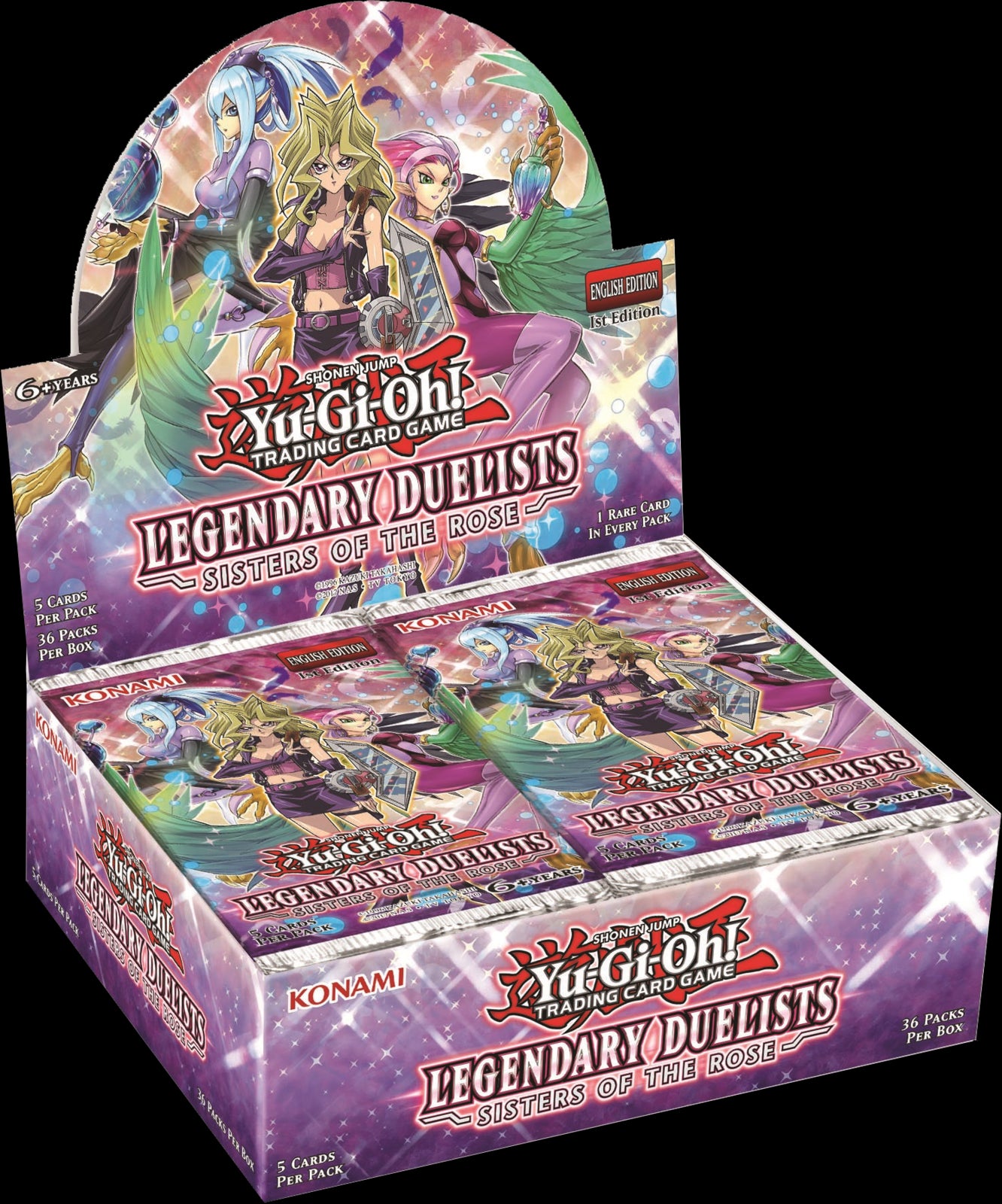 Legendary Duelists: Sisters of the Rose - Booster Box (1st Edition) | Total Play
