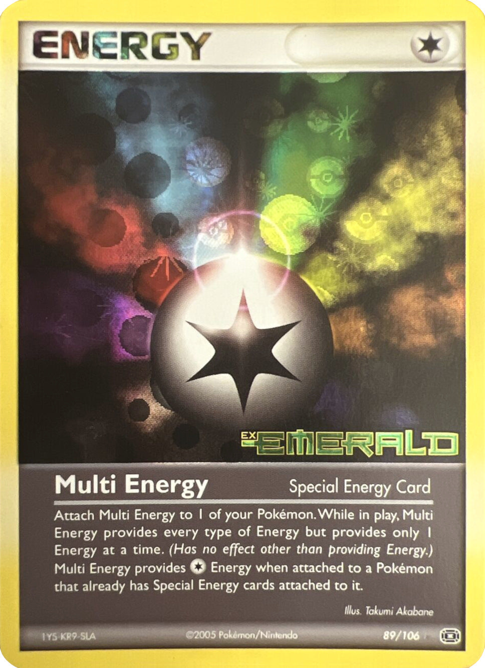 Multi Energy (89/106) (Stamped) [EX: Emerald] | Total Play