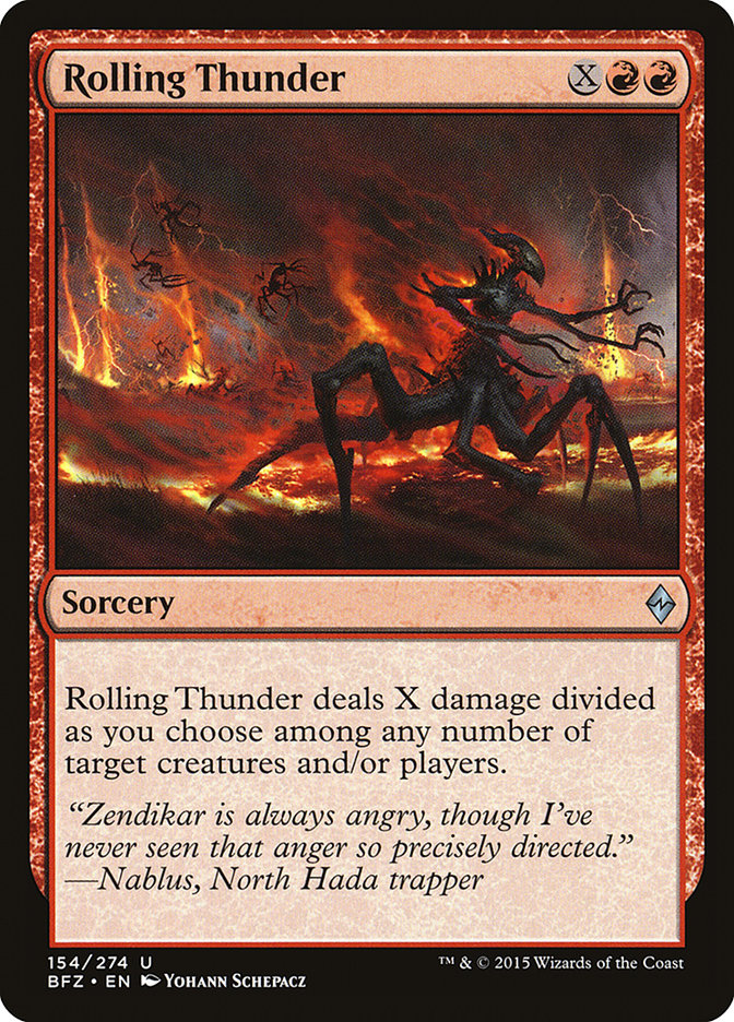 Rolling Thunder [Battle for Zendikar] | Total Play