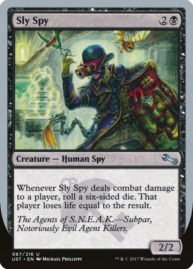 Sly Spy ("Subpar, Notoriously Evil Agent Killers") [Unstable] | Total Play