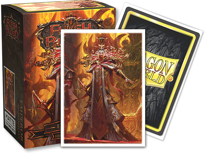 Dragon Shield: Standard 100ct Art Sleeves - Flesh and Blood (Emperor) | Total Play