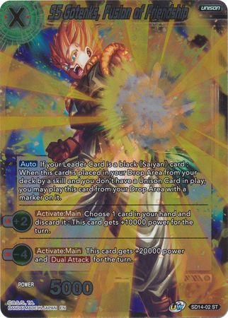 SS Gotenks, Fusion of Friendship (Starter Deck Exclusive) (SD14-02) [Rise of the Unison Warrior] | Total Play