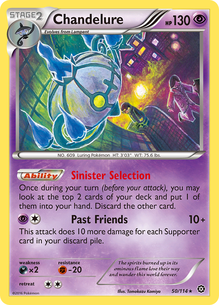 Chandelure (50/114) [XY: Steam Siege] | Total Play