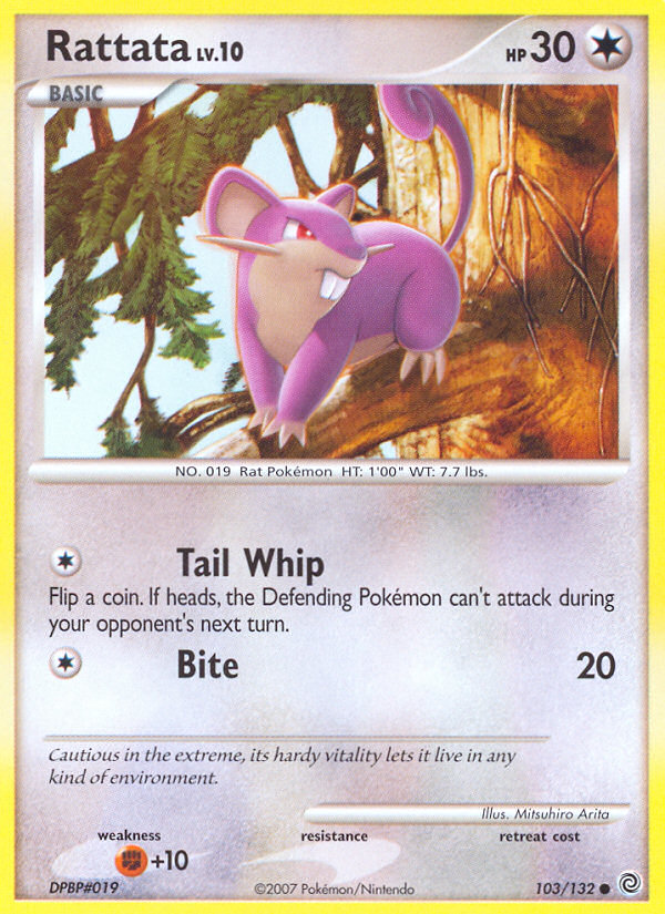 Rattata (103/132) [Diamond & Pearl: Secret Wonders] | Total Play