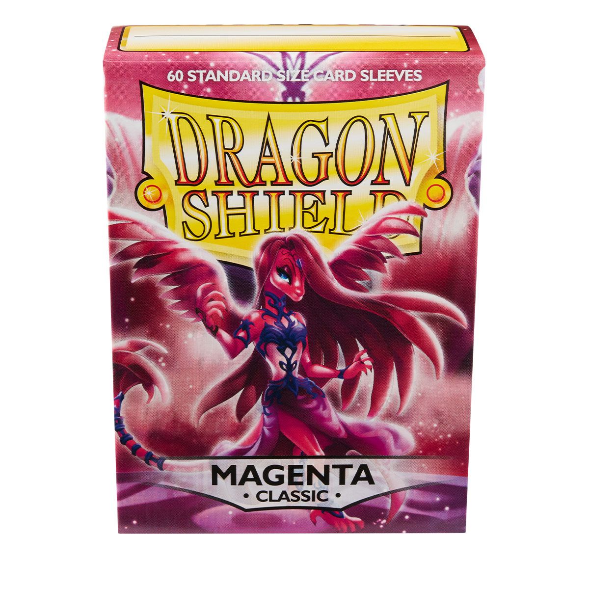 Dragon Shield: Standard 60ct Sleeves - Magenta (Classic) | Total Play