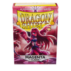 Dragon Shield: Standard 60ct Sleeves - Magenta (Classic) | Total Play