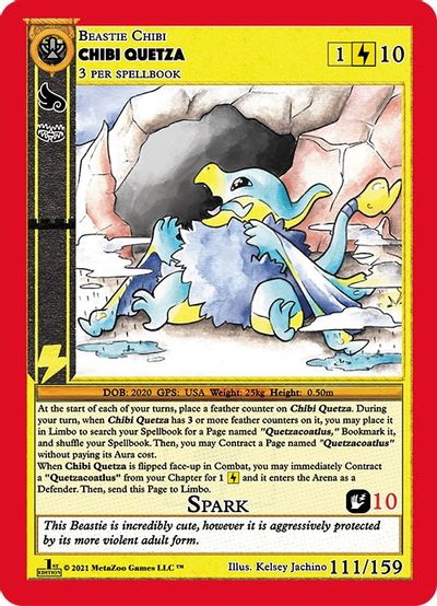 Chibi Quetza [Cryptid Nation: First Edition] | Total Play
