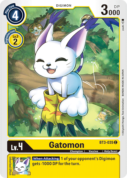 Gatomon [BT3-035] [Release Special Booster Ver.1.5] | Total Play