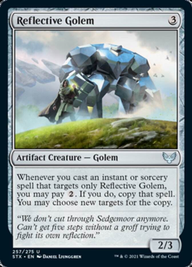 Reflective Golem [Strixhaven: School of Mages] | Total Play