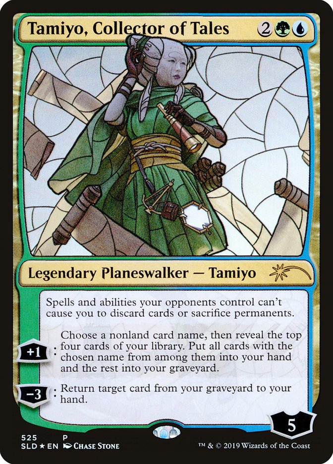 Tamiyo, Collector of Tales (Stained Glass) [Secret Lair Drop Promos] | Total Play